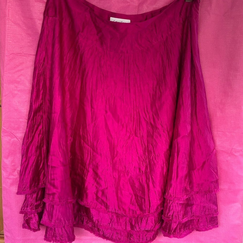 Calvin Klein Fuchsia Blouse
